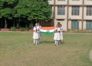 Celebration Of 75th Independence Day In Mount Carmel School,Bhunga