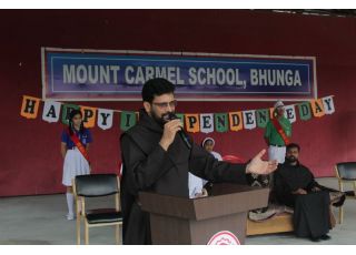 INDEPENDANCE DAY CELEBRATION MOUNT CARMEL SCHOOL BHUNGA
