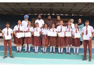 PRIZE DISTRIBUTION CISCE ZONAL LEVEL GAMES (MCS BHUNGA)