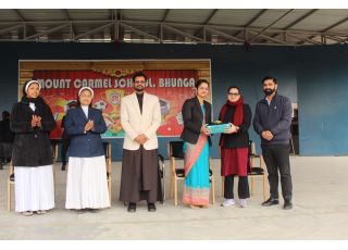 BIDDING FAREWELL OF OUR BELOVED TEACHER REV.SR.VINEETHA & MRS. ARSHDEEP KAUR .THANKS FOR YOUR WONDERFUL SERVICE.